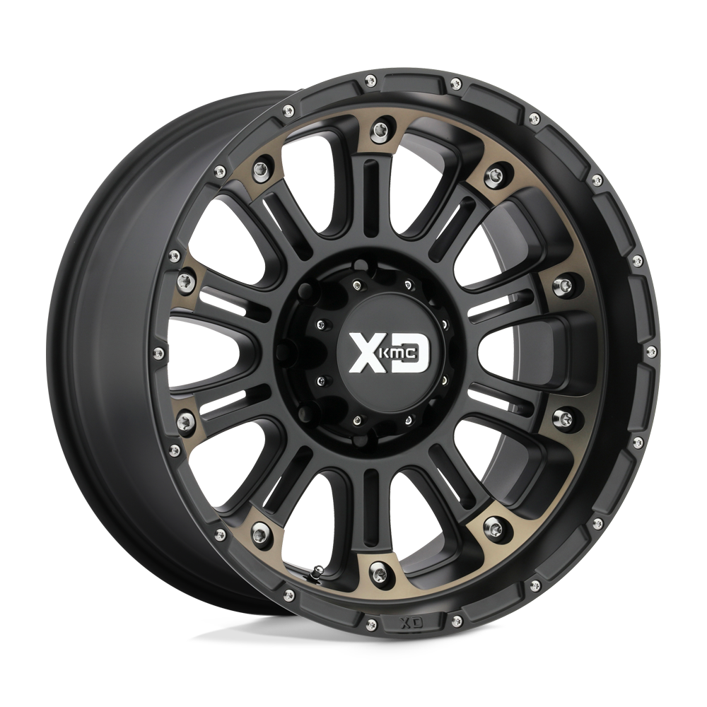 XD829 18X9 5X150 S-BLK MACH DTCC 18MM