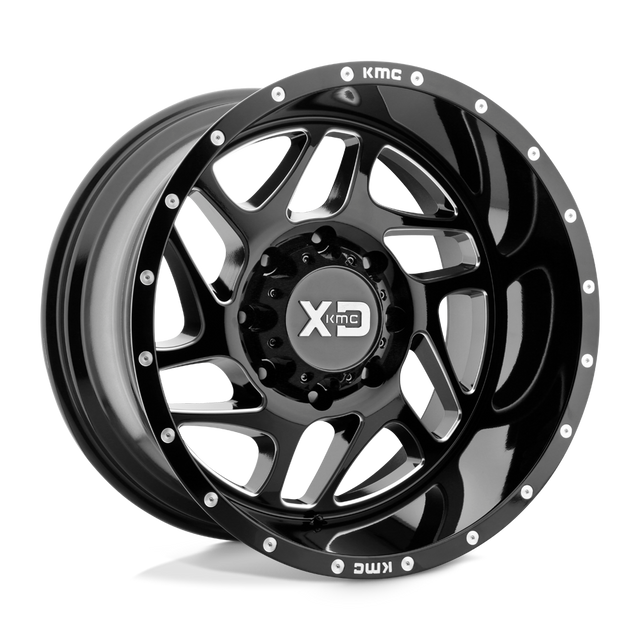 XD836 20X9 6X135 G-BLK MILL 18MM