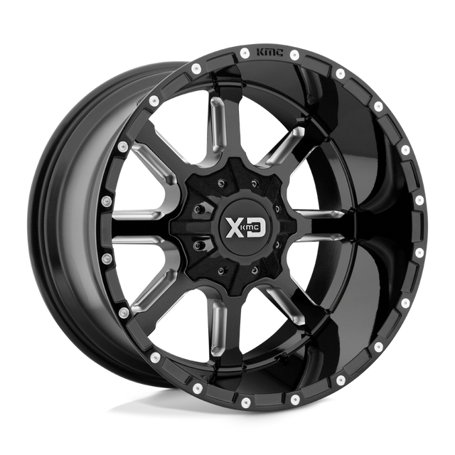 XD838 20X9 8X170 G-BLK MILL 0MM