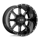 XD838 20X9 5X5.0/5.5 G-BLK MILL 0MM