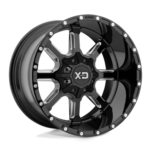 XD838 20X9 5X5.0/5.5 G-BLK MILL 0MM