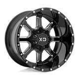 XD838 20X9 5X5.0/5.5 G-BLK MILL 0MM