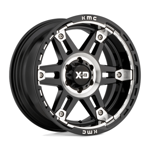XD840 17X9 6X5.5 G-BLK MACH -12MM