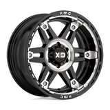 XD840 20X10 8X180 G-BLK MACH -18MM