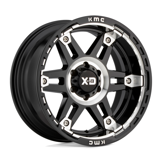 XD840 17X9 6X5.5 G-BLK MACH -12MM