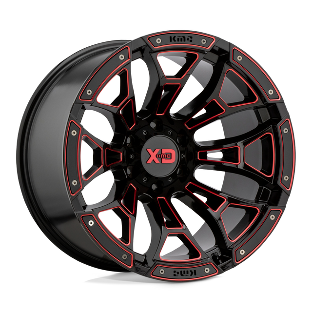 XD841 20X10 8X6.5 G-BLK MILL RTCC -18MM