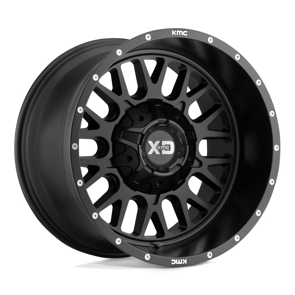 XD842 20X10 6X135/5.5 S-BLK -18MM