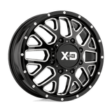 XD843 DRW 20X8.25 8X210 +127 GBLK-MIL DF