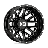 XD843 DRW 17X6.5 8X210 -155 GBLK-MILL DR