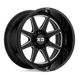 XD844 20X12 5X5.5 G-BLK MILL -44MM