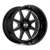 XD844 20X10 6X135 G-BLK MILL -18MM