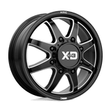 PIKE DRW 22X8.25 8X6.5 +105 GBLK-MILL DF