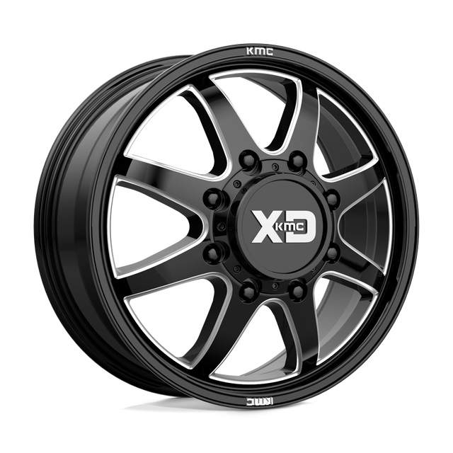 PIKE DRW 22X8.25 8X6.5 +105 GBLK-MILL DF
