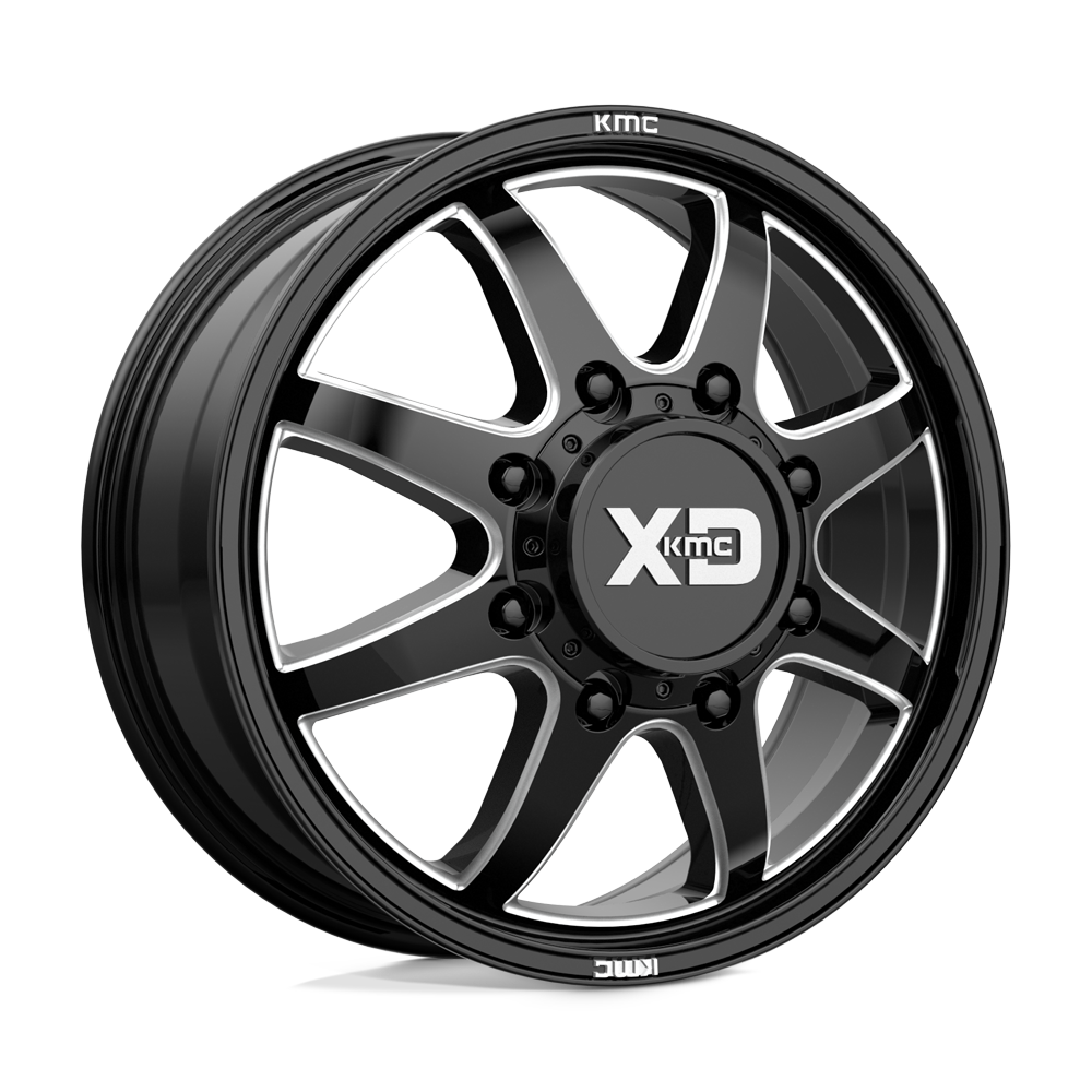 PIKE DRW 22X8.25 8X6.5 +105 GBLK-MILL DF