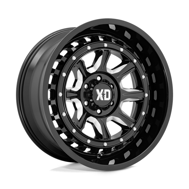 OUTLANDER 20X10 6X135 87 G-BLK-MILL -18