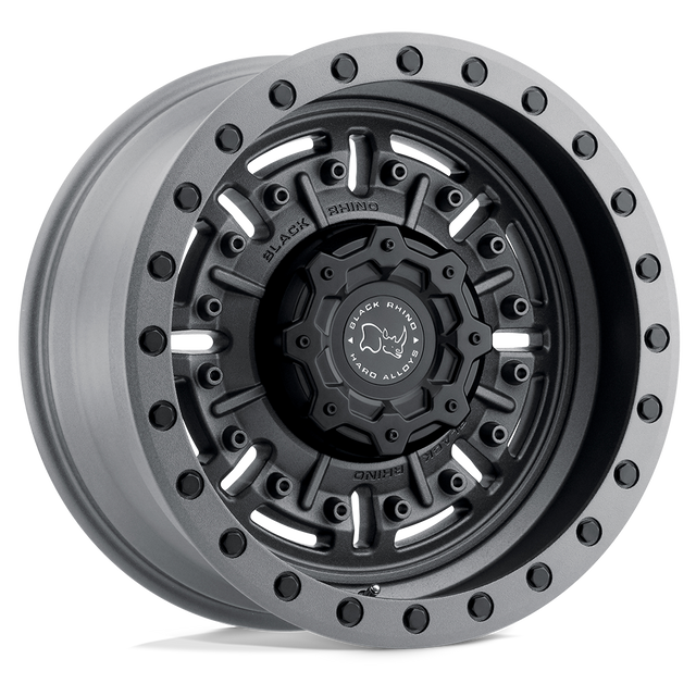 BR ABRAMS 17X8.5 6X120 +0 67 TXT M-GNMTL