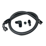 FSD 1998.5-2002 Dodge Cummins Lower Heater Hose Black Braided-fsd-Full Send Diesel