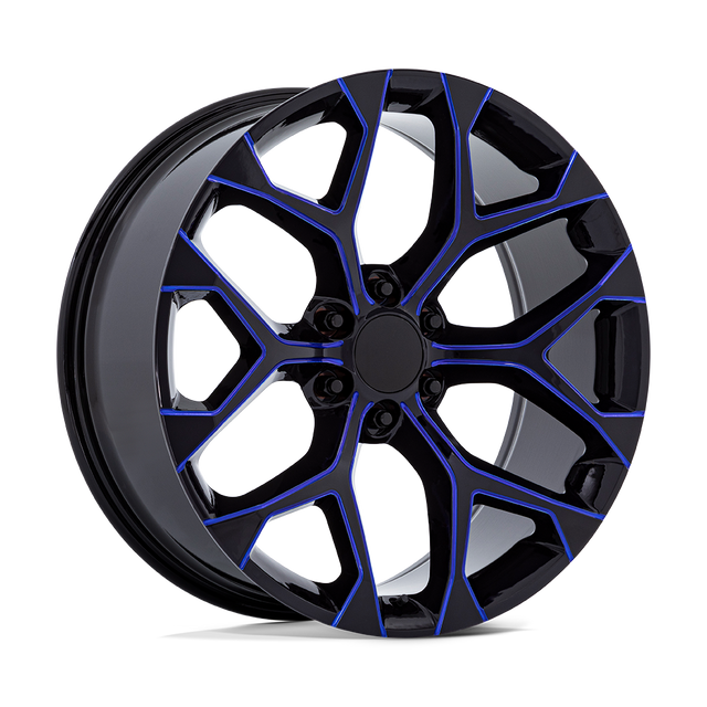 PR176 20X9 6X5.5 78 G-BLK BLUE-MILL +24