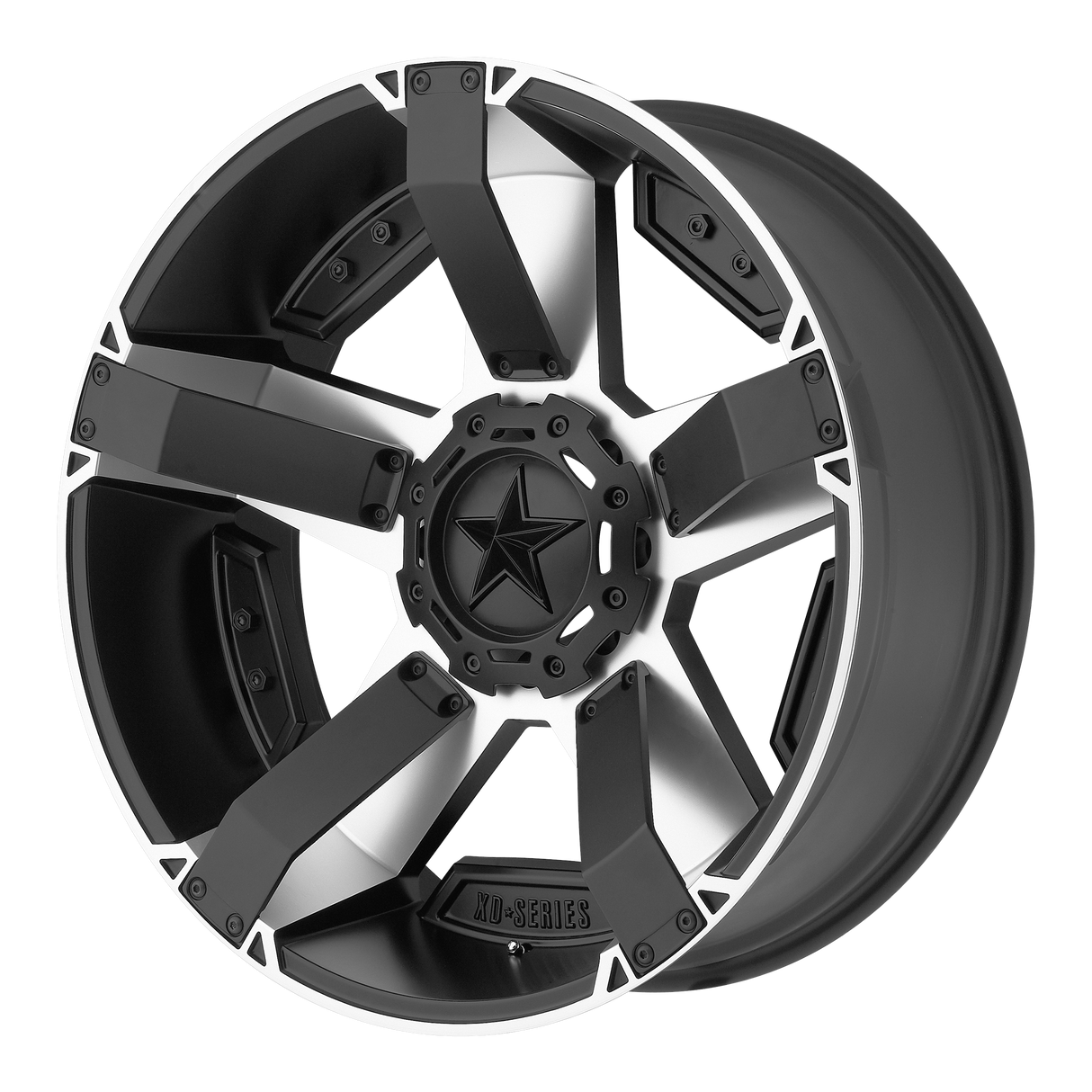 XD811 17X9 6X135/5.5 MACH-BLK BTCC -12MM