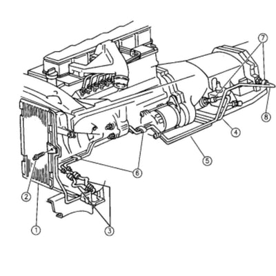 FSD 1994-2002 Cummins Replacement Transmission Line Number 5