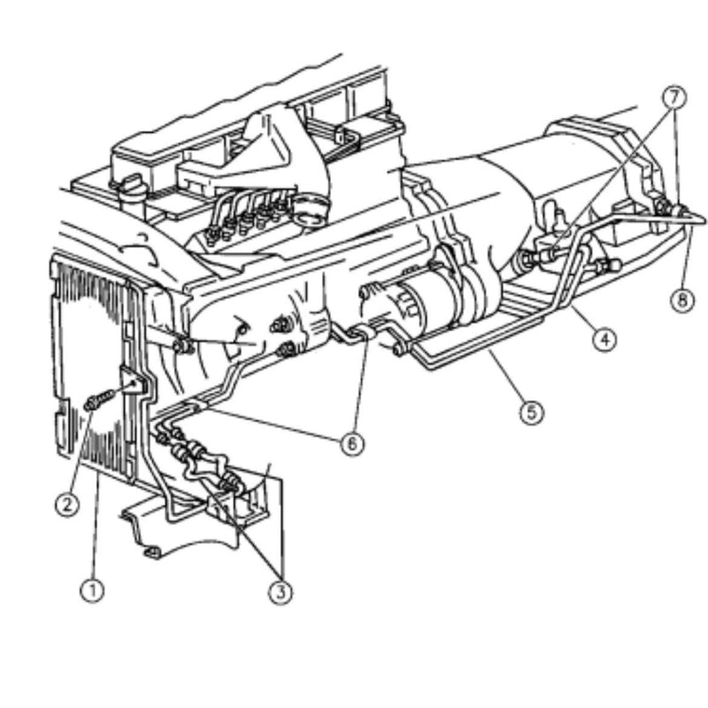 FSD 1994-2002 Cummins Replacement Transmission Line Number 5