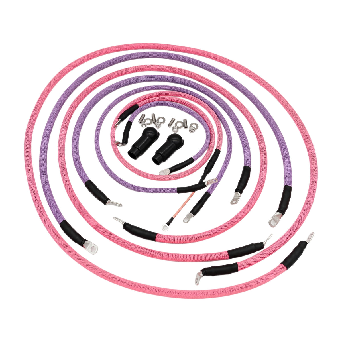 Performance Custom Cables 2001-2007 GM 6.6L Duramax Battery Cable Set
