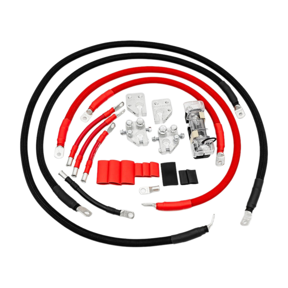 Performance Custom Cables 2011-2022 Ford 6.7L Power Stroke Big 3 Upgrade and Driver-Side Terminal Kit