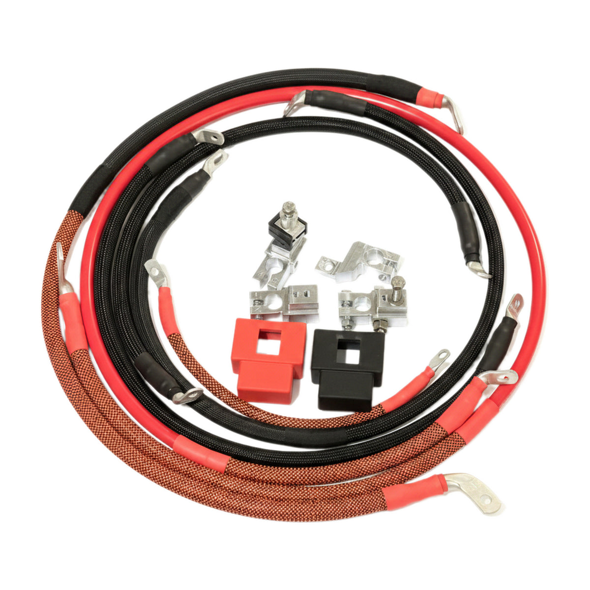 Performance Custom Cables 2013-2018 Ram 6.7L Cummins Full Battery Cable Set