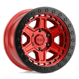 BR RENO 17X9 6X139 -12 112 CNDY RED BLK