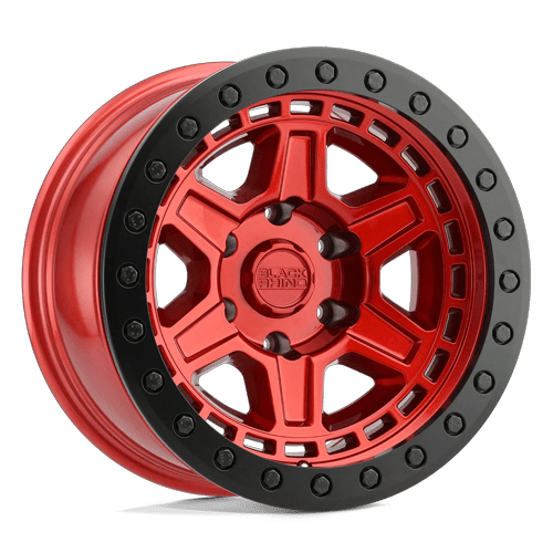 BR RENO 18X9.5 6X114 +18 76 CNDY RED BLK