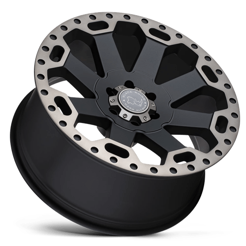 BR WARLORD 17X9 8X180 -12 125 M-BLK DDT