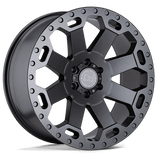 BR WARLORD 20X9 8X180 +12 125 M-GNMTL