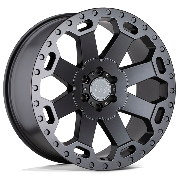 BR WARLORD 20X9 8X165 +12 122 M-GNMTL
