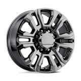 PR207BC 20X8.5 8X180 124.1 BLK-CHR 47MM